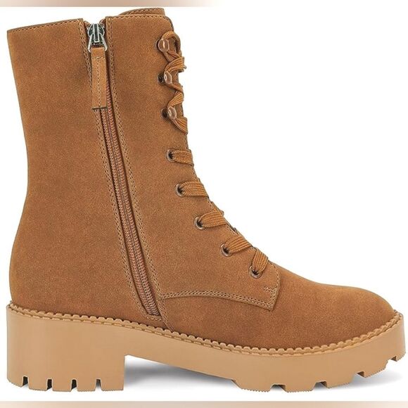 (A-2922) ZBY Women's  Combat Boots Sz 8.5 - Picture 6 of 11